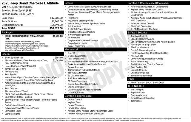 jeep grand cherokee l 2023 1C4RJJAGXP8902334 image